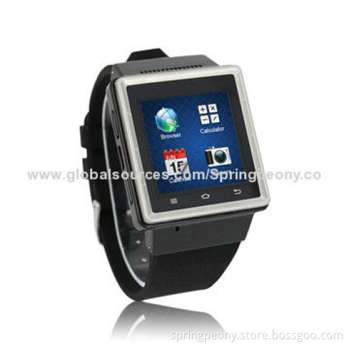 China New 3G Smart Android Watch Phone with WiFi & GPS and 2.0MP Camera